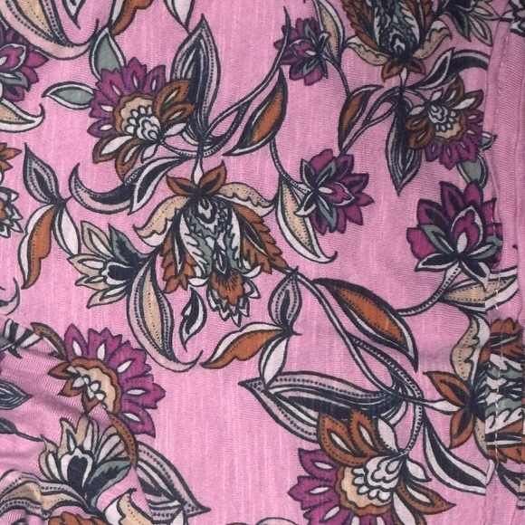 Vintage America Purple Floral Blouse - Picture 11 of 16